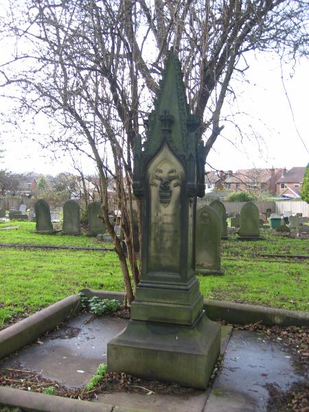 The spectacular grave of the Reverand James Mainwaring,