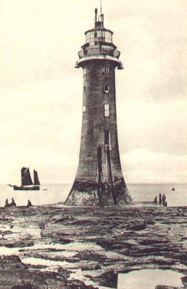 The Lighthouse at low tide 