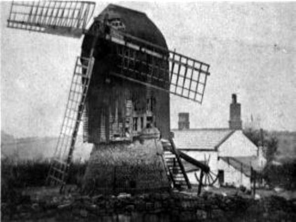This is a photograph that I found on the internet referring to Raby Mill. However there are no records of a windmill being near the site.  I am unsure if this is a genuine Raby photograph.