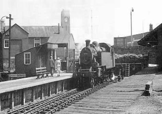 Seacombe Train Station 1953
